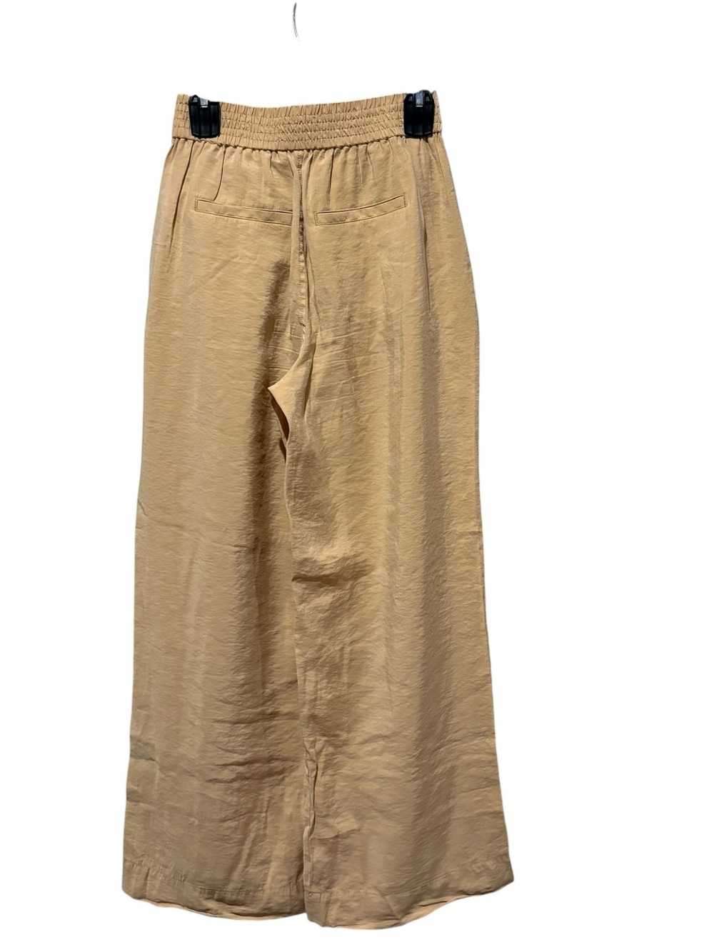 Madewell Beige Wide-Leg Elastic-Waist Pants size XS - Picture 4 of 10